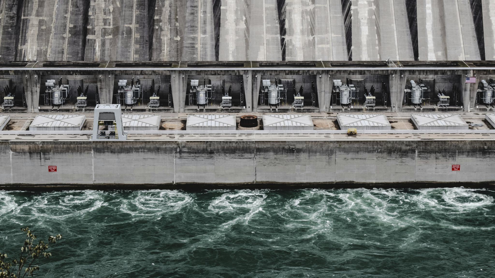 a hydropower plant